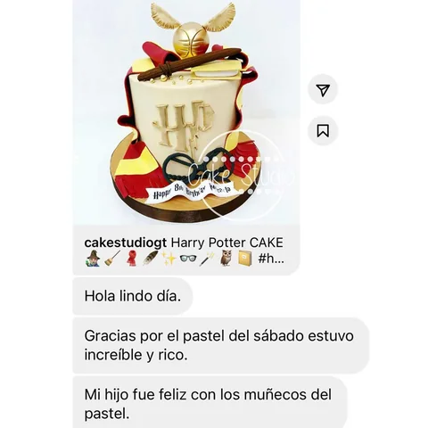 Reseña compartida por un cliente de Cake Studio, imagen 2