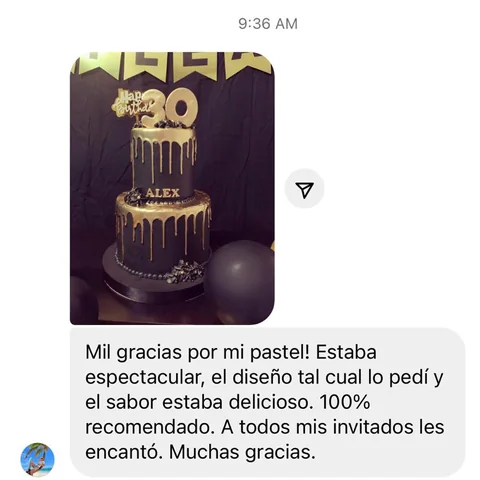 Reseña compartida por un cliente de Cake Studio, imagen 16