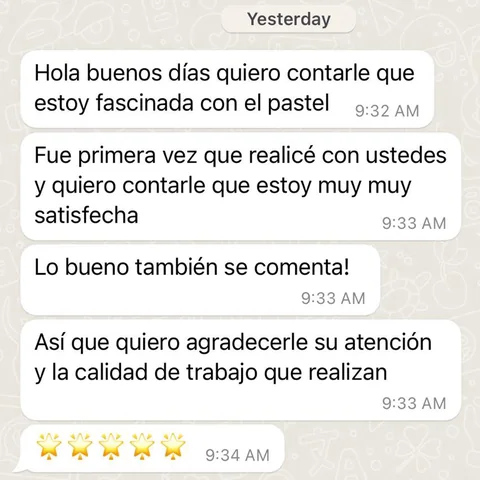 Reseña compartida por un cliente de Cake Studio, imagen 17