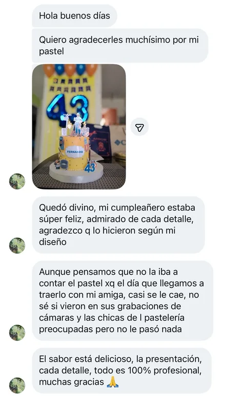 Reseña compartida por un cliente de Cake Studio, imagen 82