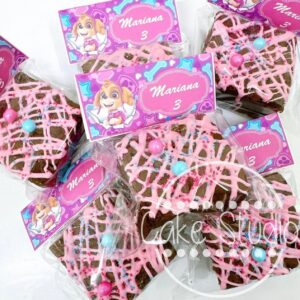Caja 12 Brownies Grandes Personalizados